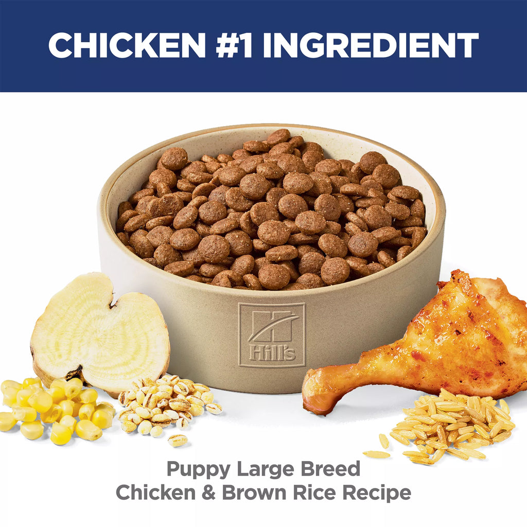 Hill's Science Diet Large Breed Puppy Dry Dog Food - Chicken & Brown Rice
