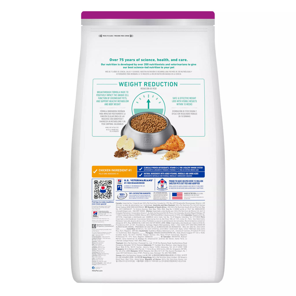 Hill's Science Diet Perfect Weight Small & Mini Adult Dog Food - Dry - Chicken Recipe