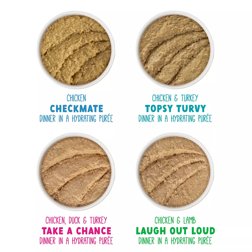 B.F.F. PLAY Pate! For Chicken Lovers Hip Hip Hooray For Pate! Wet Cat Food - Pet Food Variety Pack, 12ct