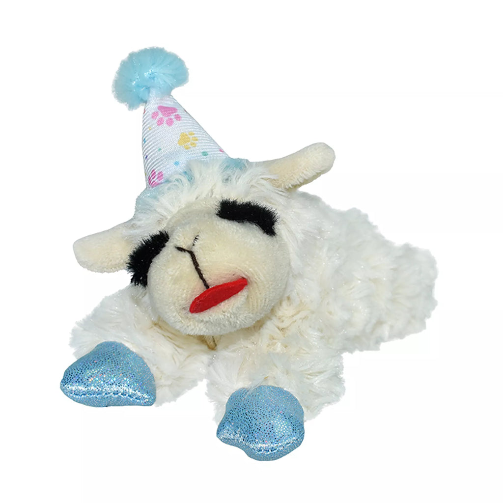 Multipet Birthday Lamb Chop Dog Toy
