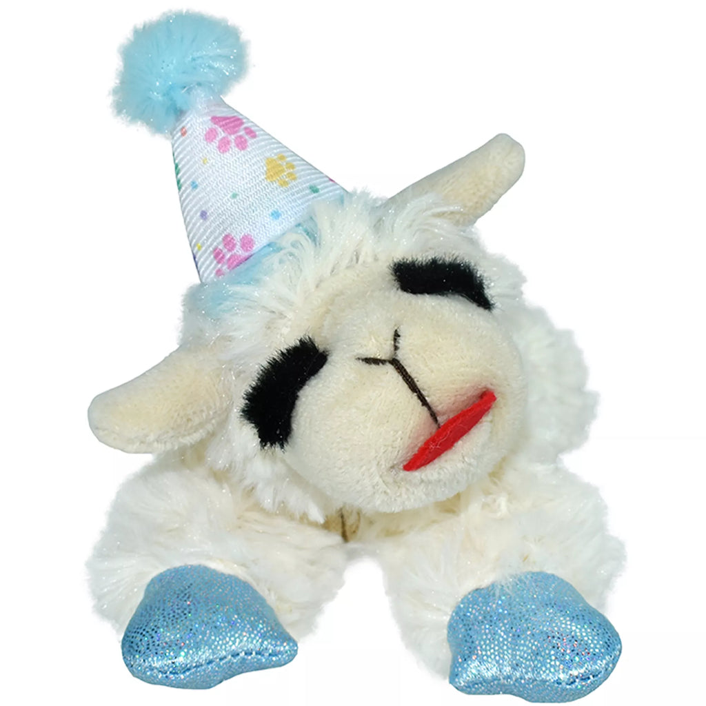 Multipet Birthday Lamb Chop Dog Toy