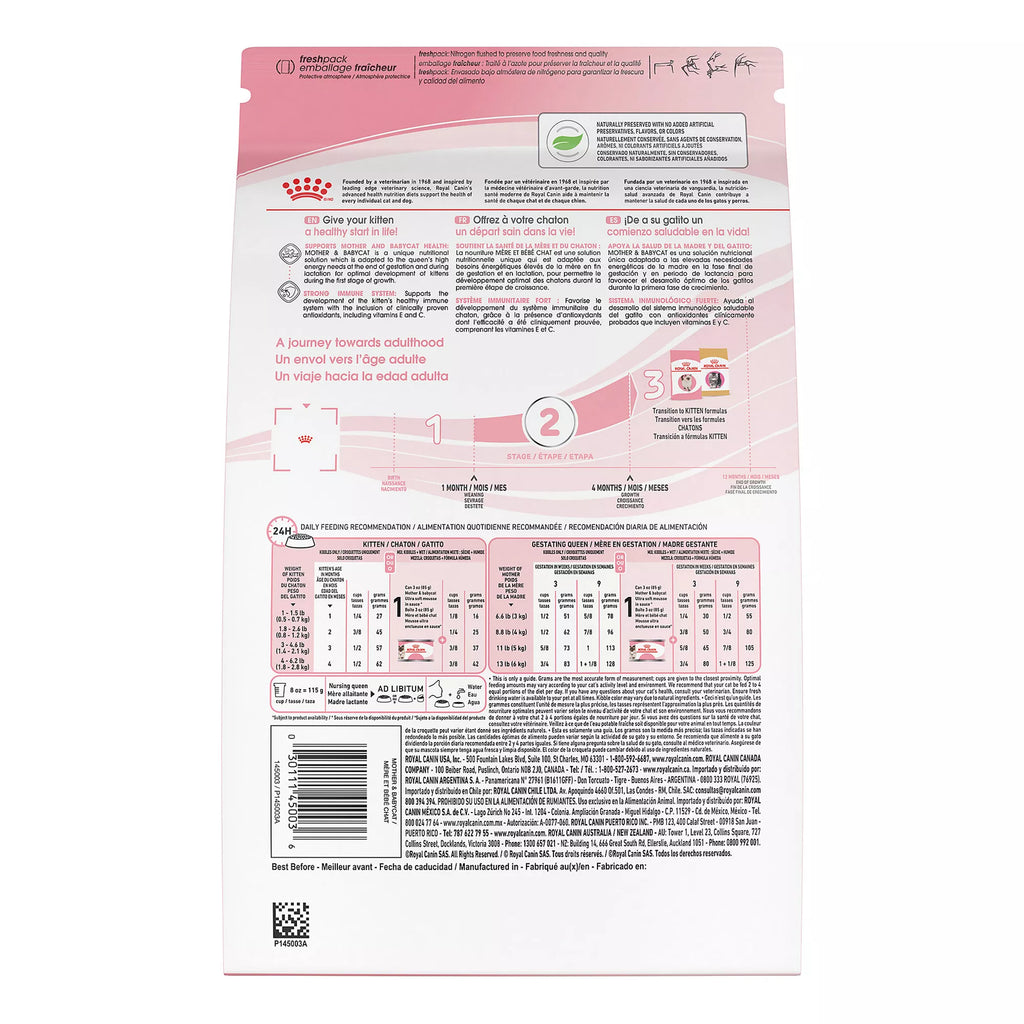 Royal Canin Mother & Babycat Dry Cat Food 3LB