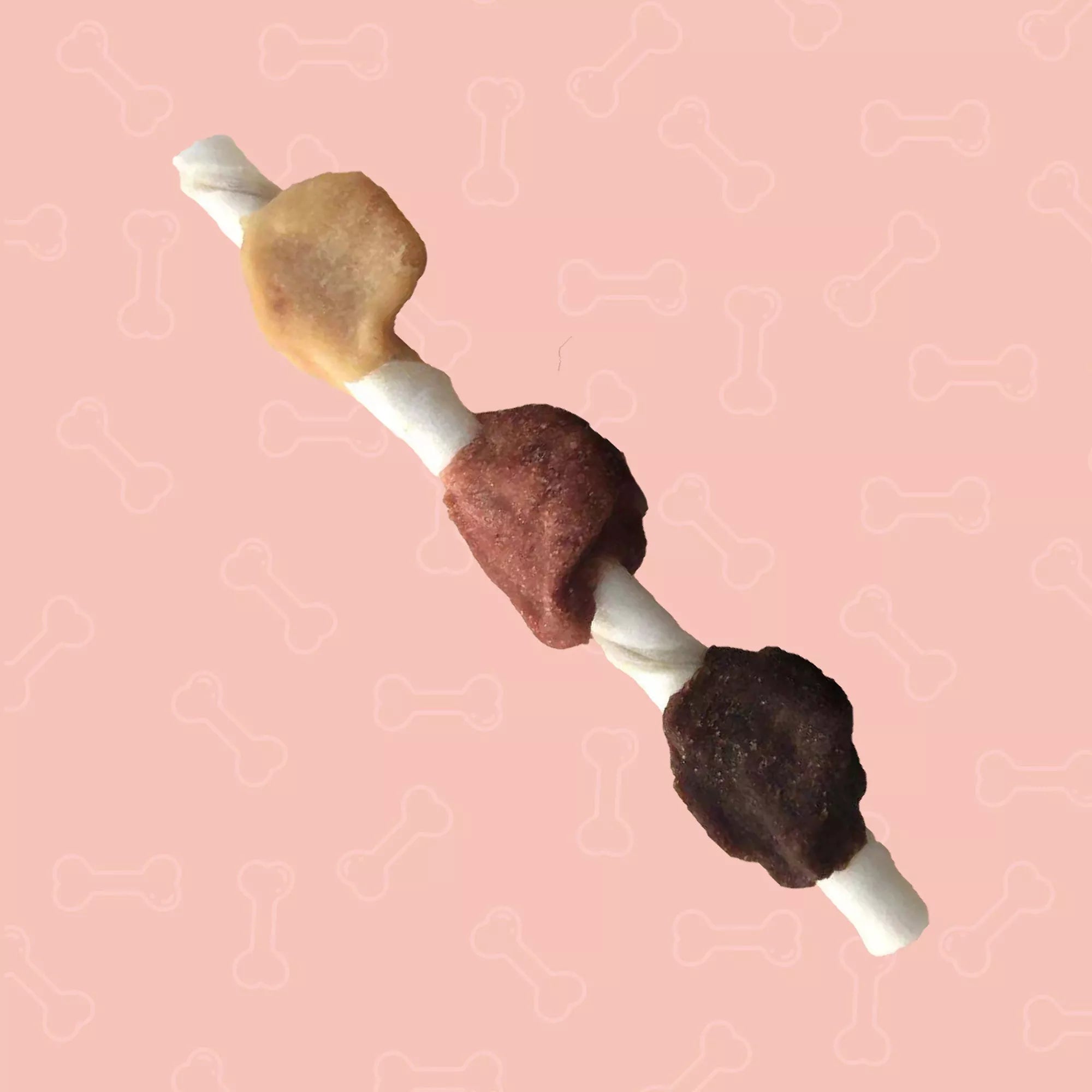 Better Belly Long-lasting Kabob Dog Chew Treat - Chicken, Pork and Beef