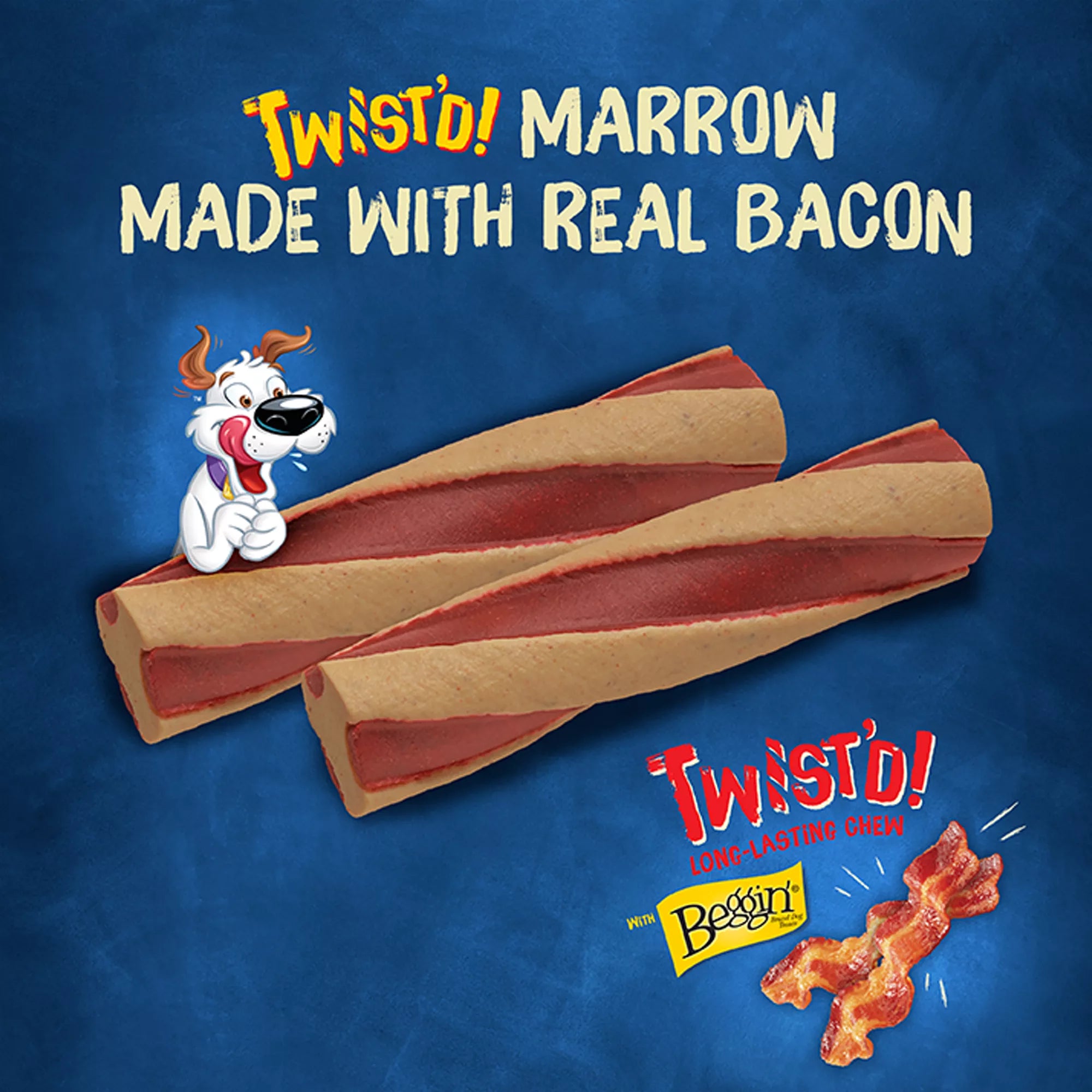 Purina Busy Bone with Beggin Twist'd Small Medium Adult Dog Chew Treats - Bacon