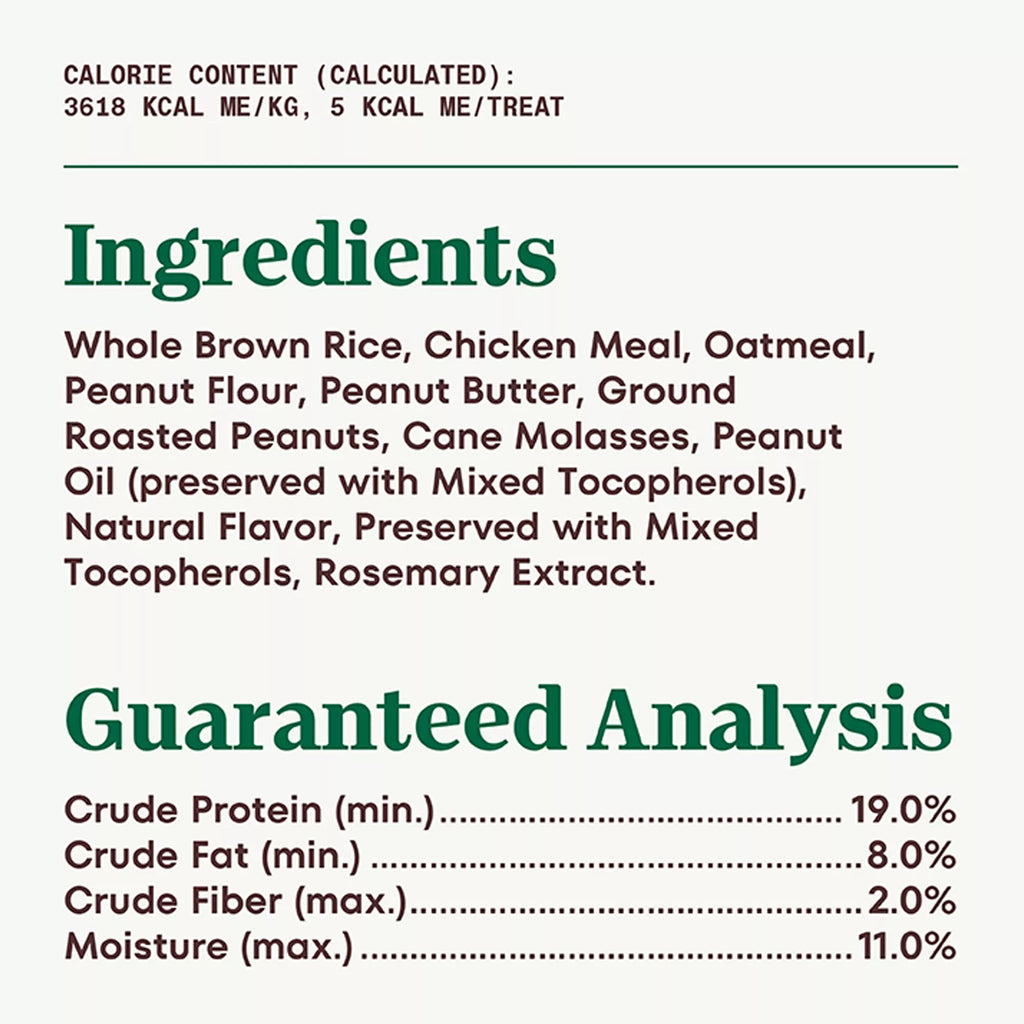 NUTRO Crunchy Adult Dog Treats - Peanut Butter