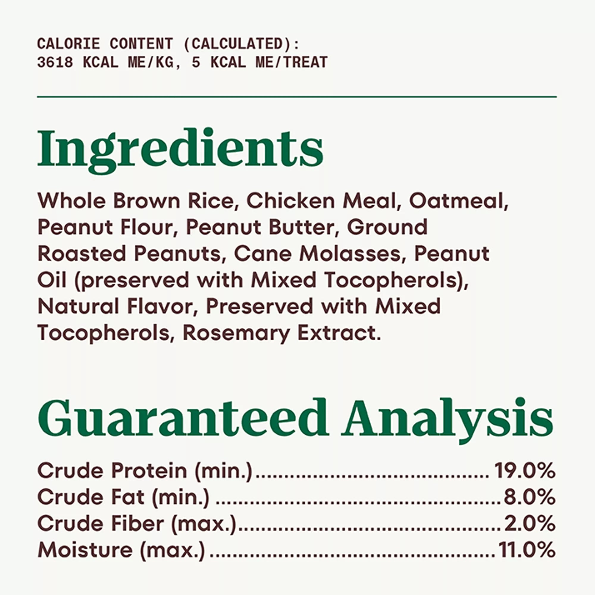 NUTRO Crunchy Adult Dog Treats - Peanut Butter