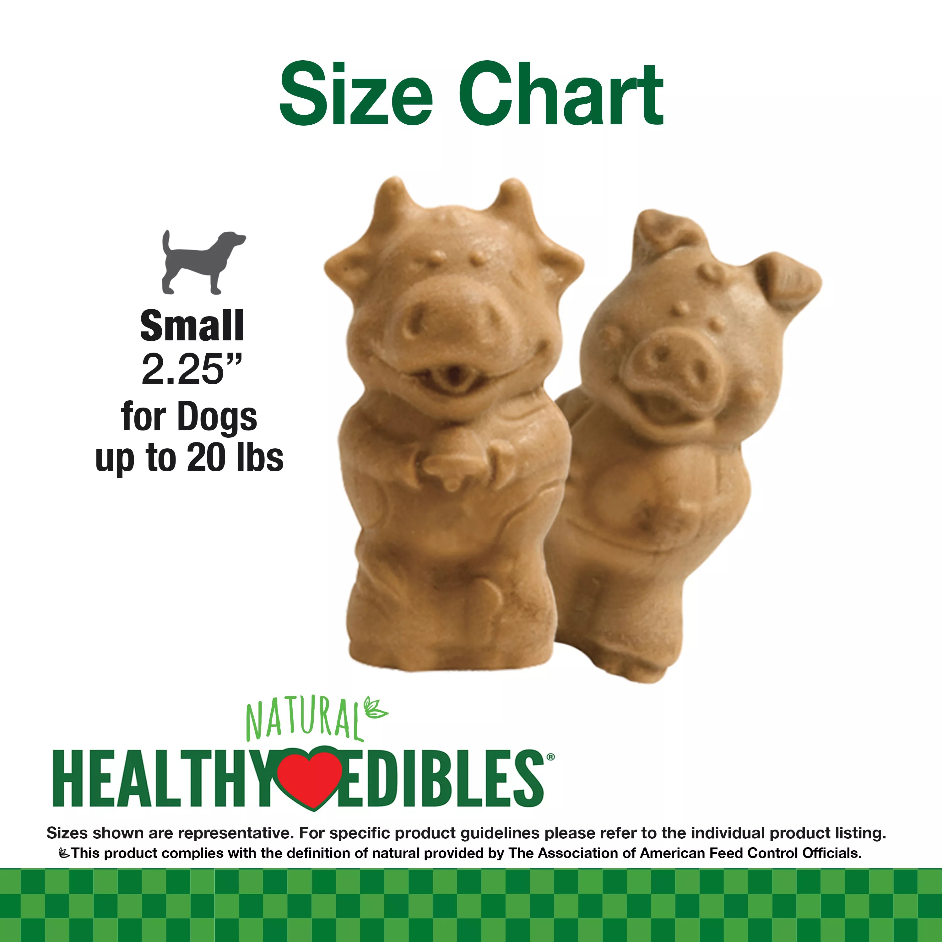 Nylabone Healthy Edibles Puppy Chew Dog Treats - Lamb & Apple