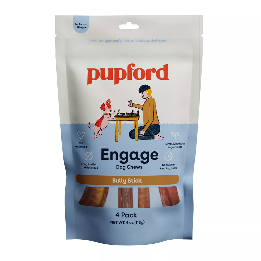 Pupford Bully Stick Dog Chew Treat - Beef