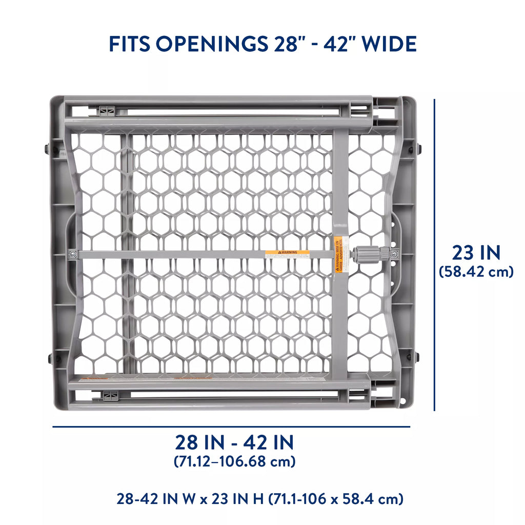 Top Paw Expandable Plastic Pet Gate