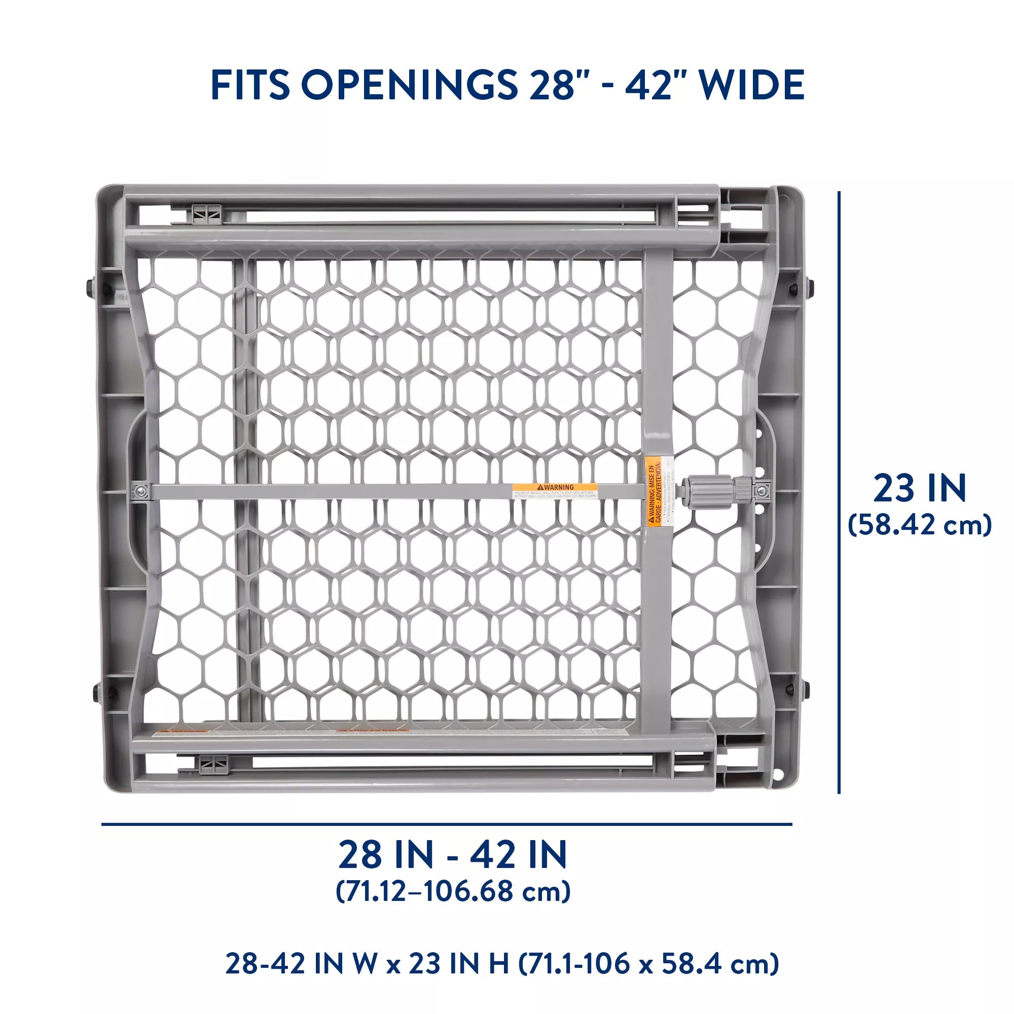 Top Paw Expandable Plastic Pet Gate