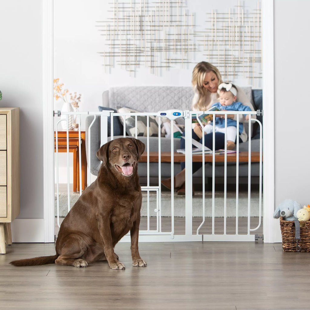 Top Paw Extra-Wide Walk-Through Pet Gate