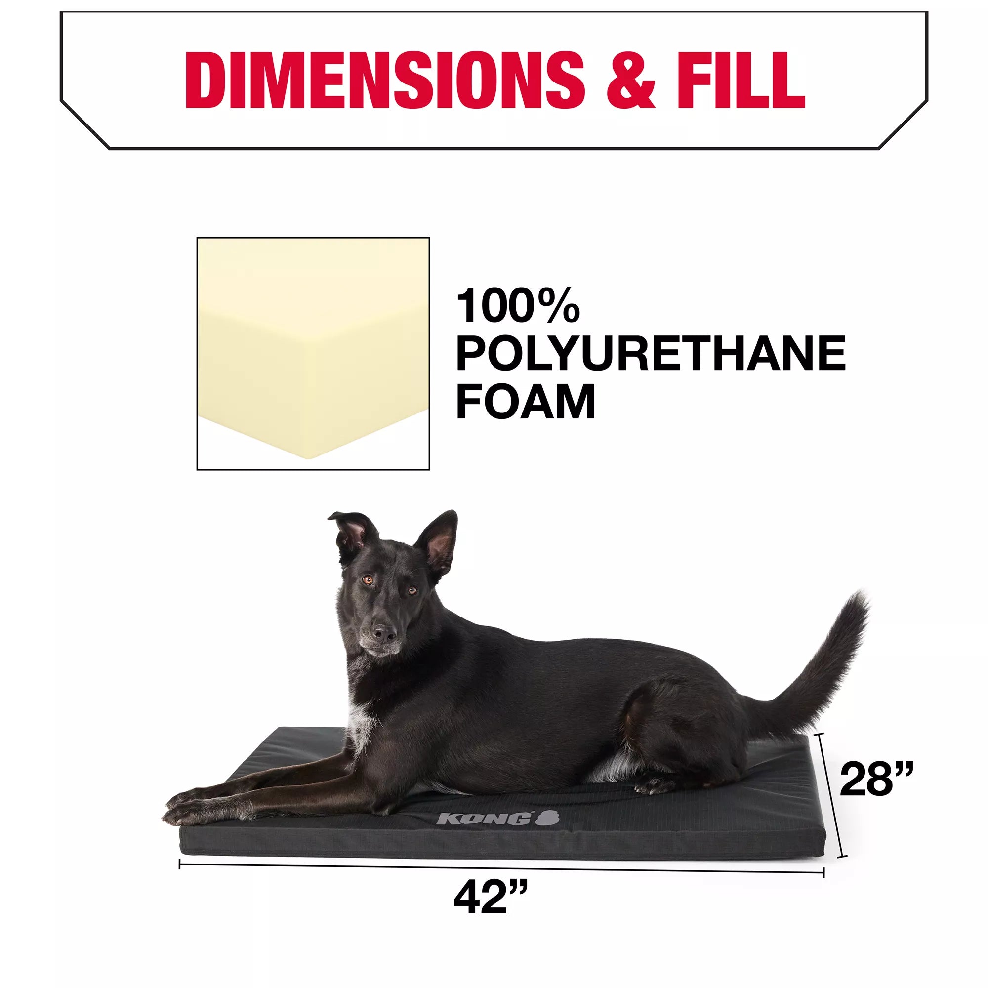 KONG Orthopedic Crate Mat