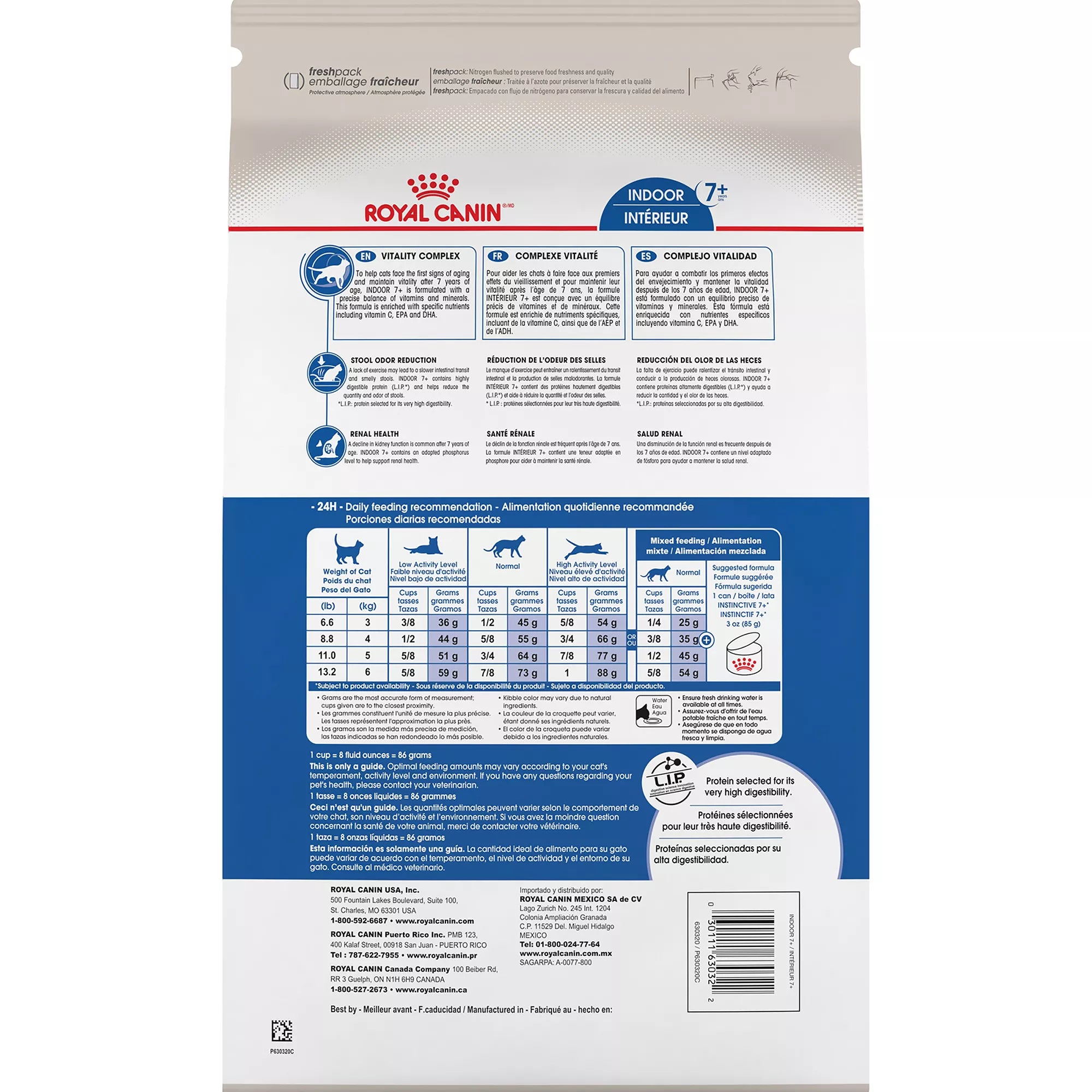 Royal Canin Indoor 7+ Adult Dry Cat Food