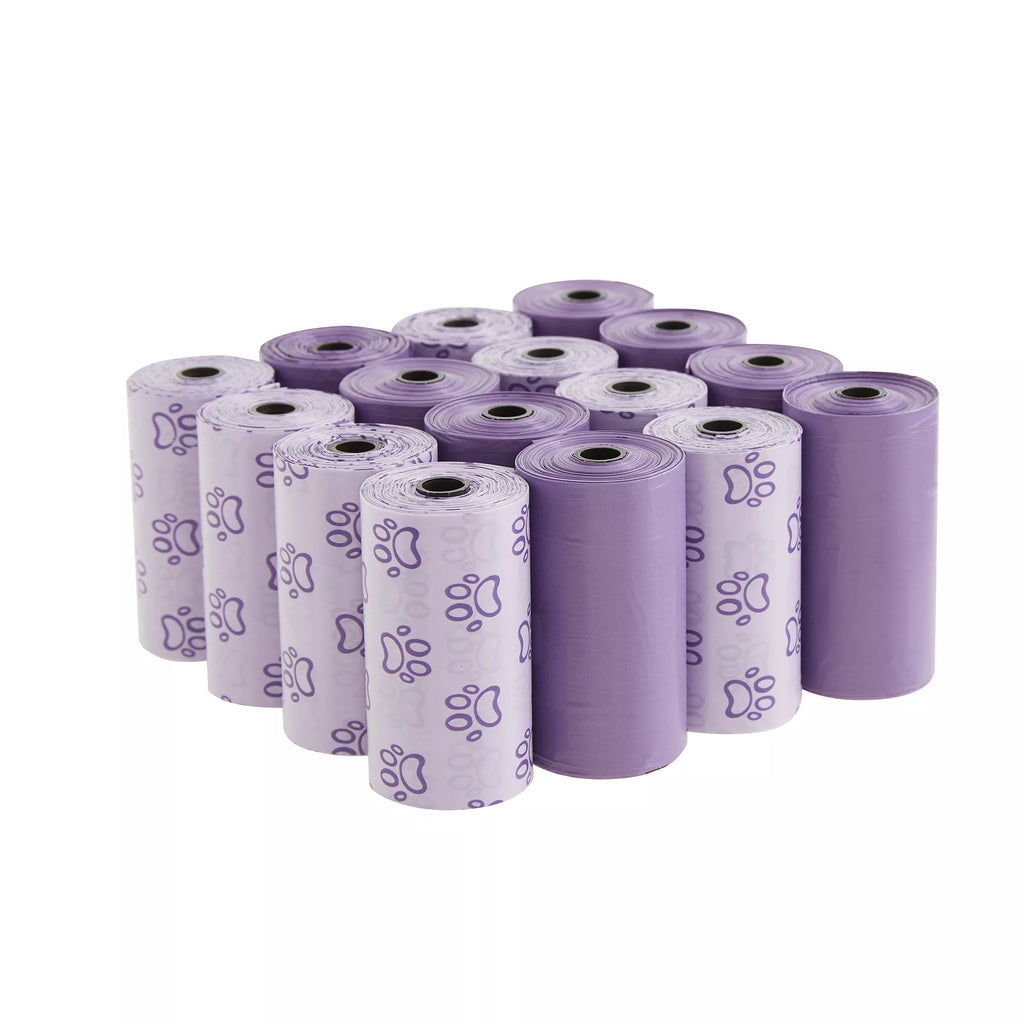 Top Paw Purple Paws Poop Bags