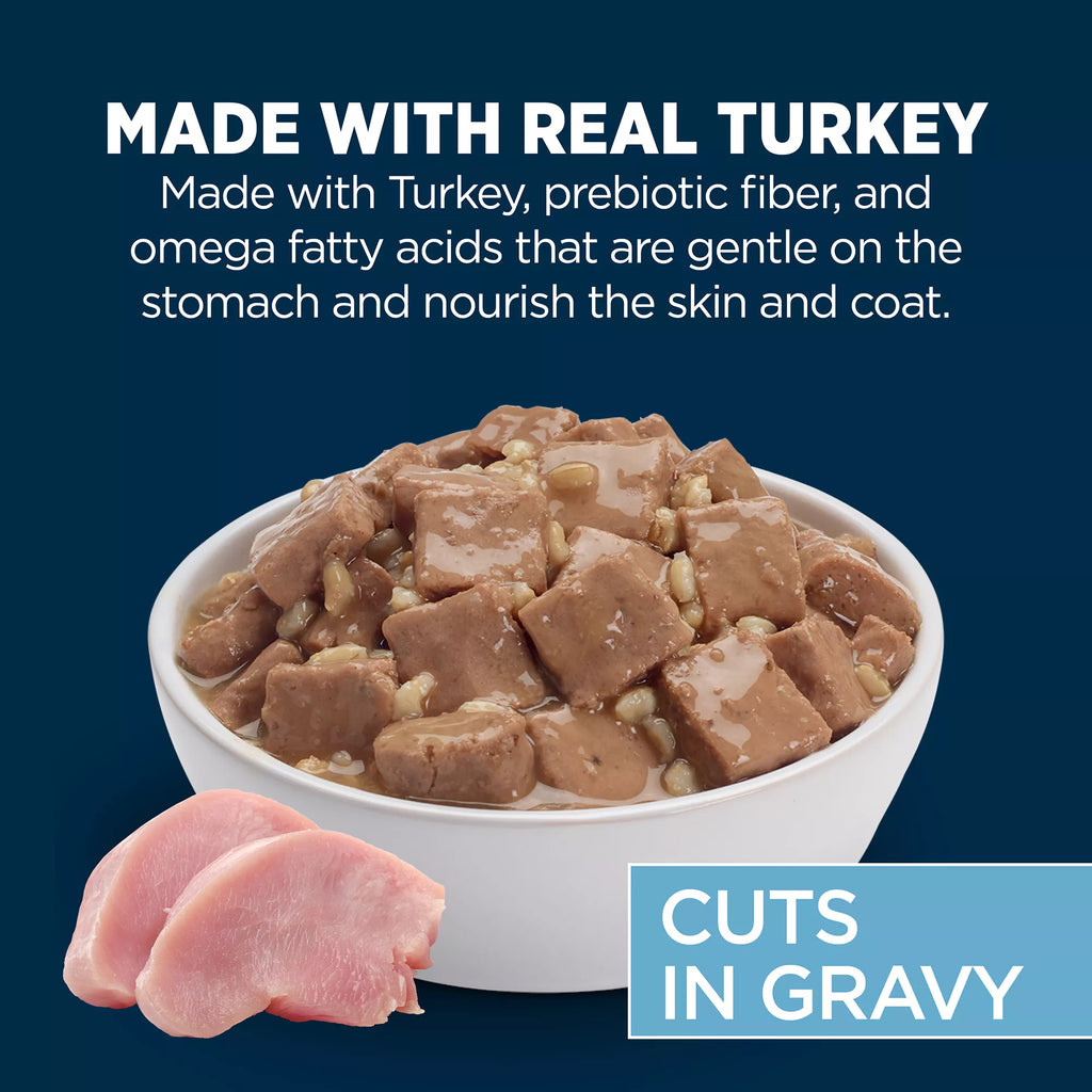 Authority Sensitive Skin & Stomach Food Turkey Entree Adult Wet Dog Food - 13 oz