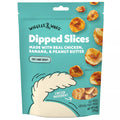Wiggles & Wags Dipped Slices Banana with Chicken & Peanut Butter