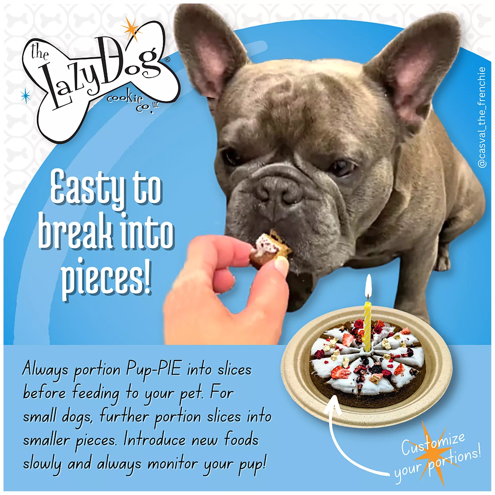 The Lazy Dog Original Pup-Pie Boy