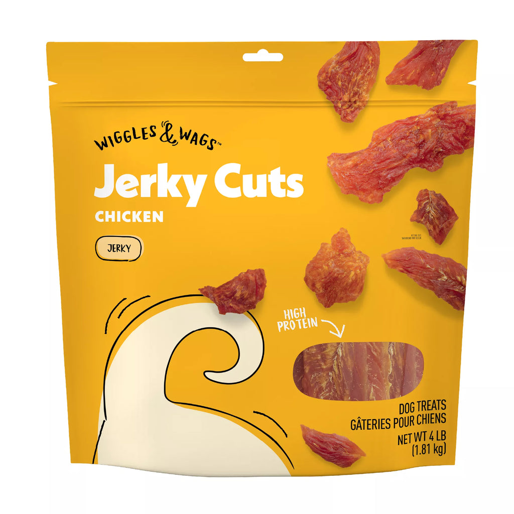 Wiggles & Wags Chicken Jerky Cuts Dog Treats
