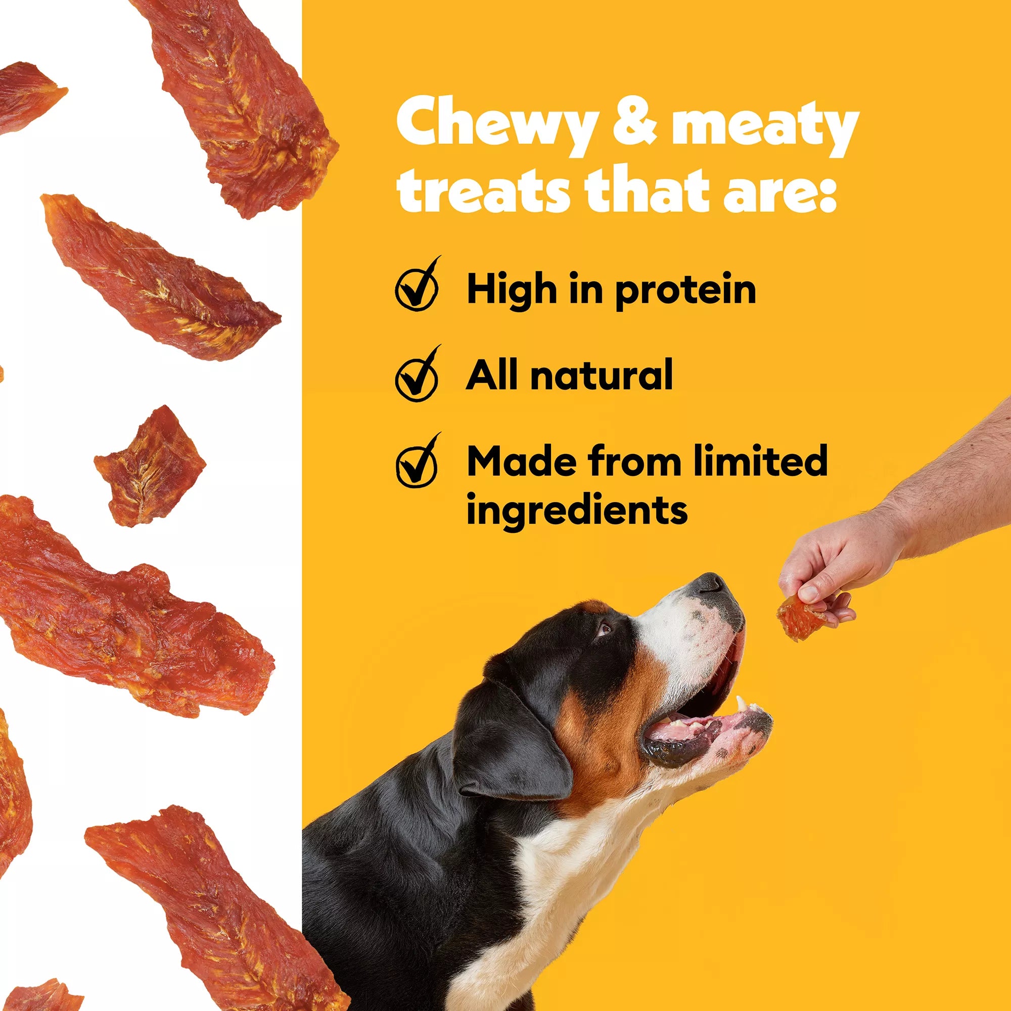 Wiggles & Wags Chicken Jerky Cuts Dog Treats