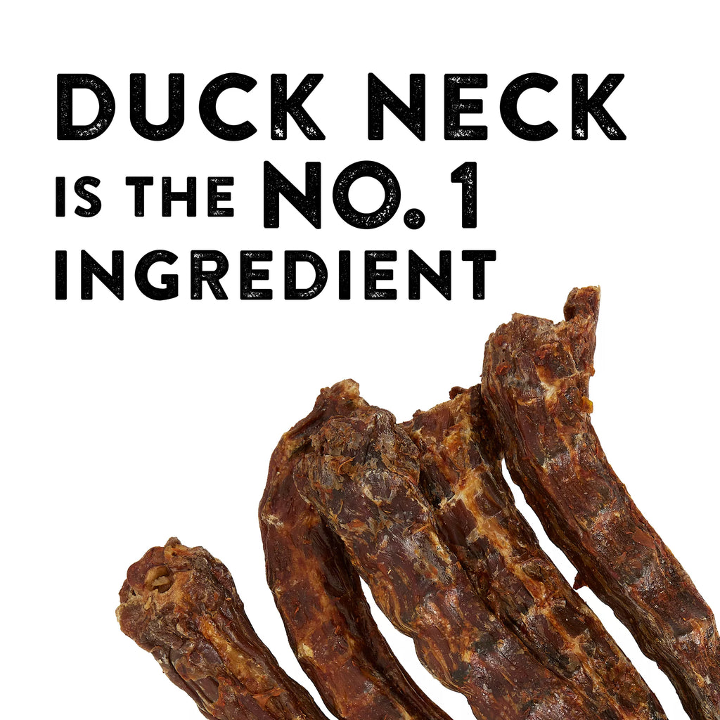 Dentley's Nature's Chews Duck Neck Carrot and Pumpkin 6 OZ