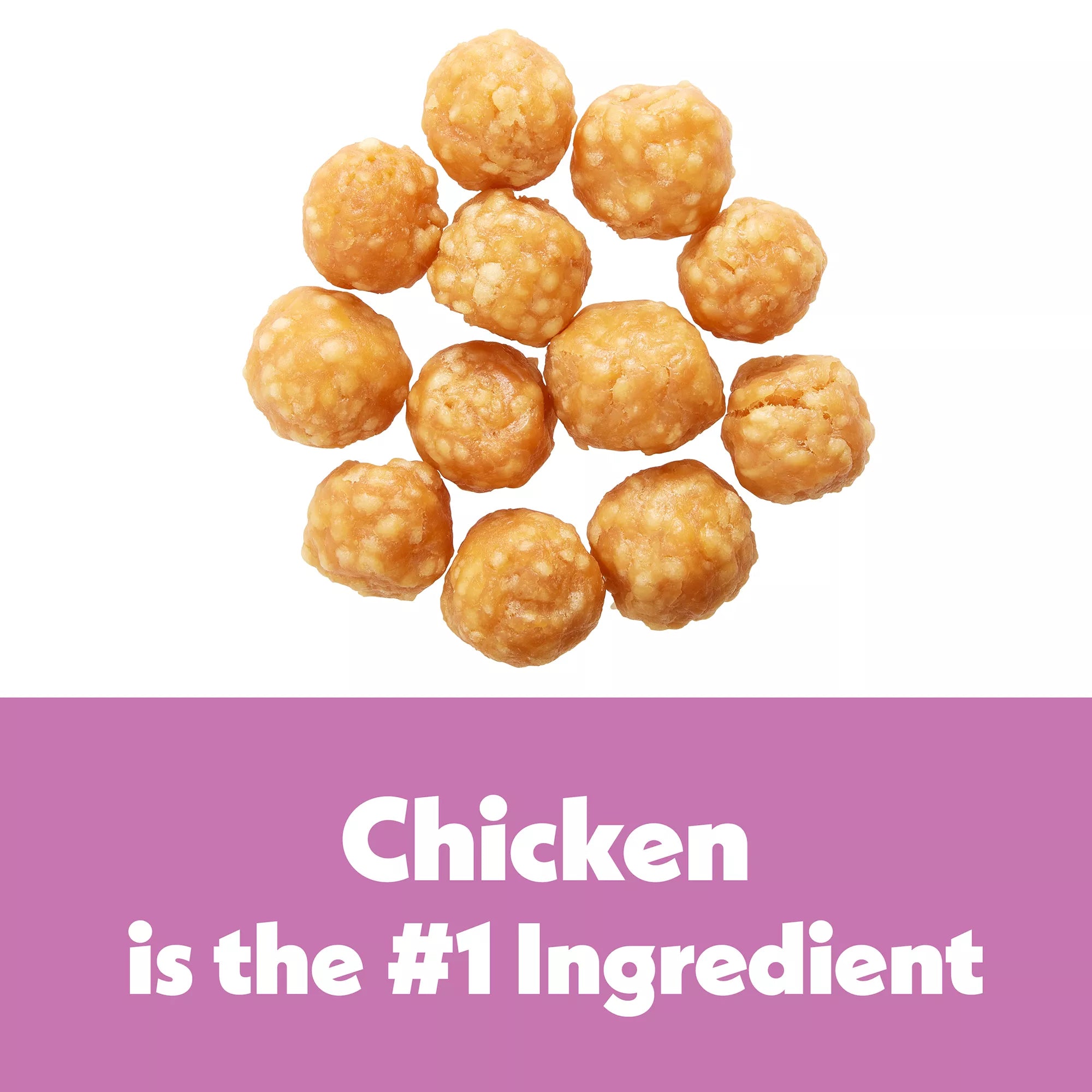 Wiggles & Wags Chicken & Rice Protein Balls Dog Treats 6 OZ