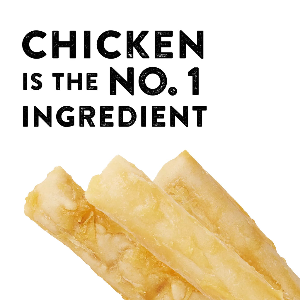 Dentley's Rawhide Alternative Puppy Sticks Chicken 10 Count 3.5 OZ