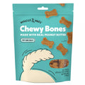 Wiggles & Wags Peanut Butter Chewy Bones Dog Treats 6 OZ