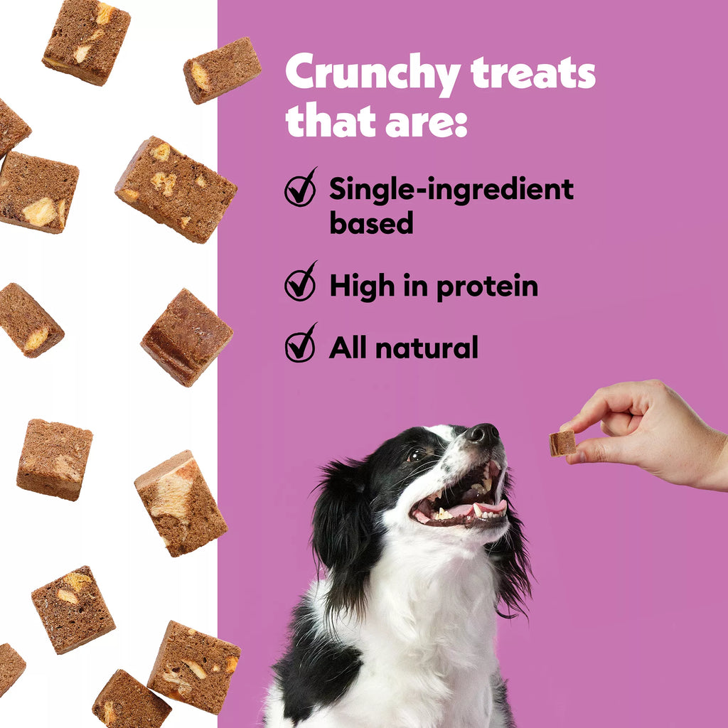 Wiggles & Wags Freeze Dried Beef Liver & Sweet Potato Dog Treats 5 OZ