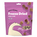 Wiggles & Wags Freeze Dried Pork Liver Dog Treats 5 OZ