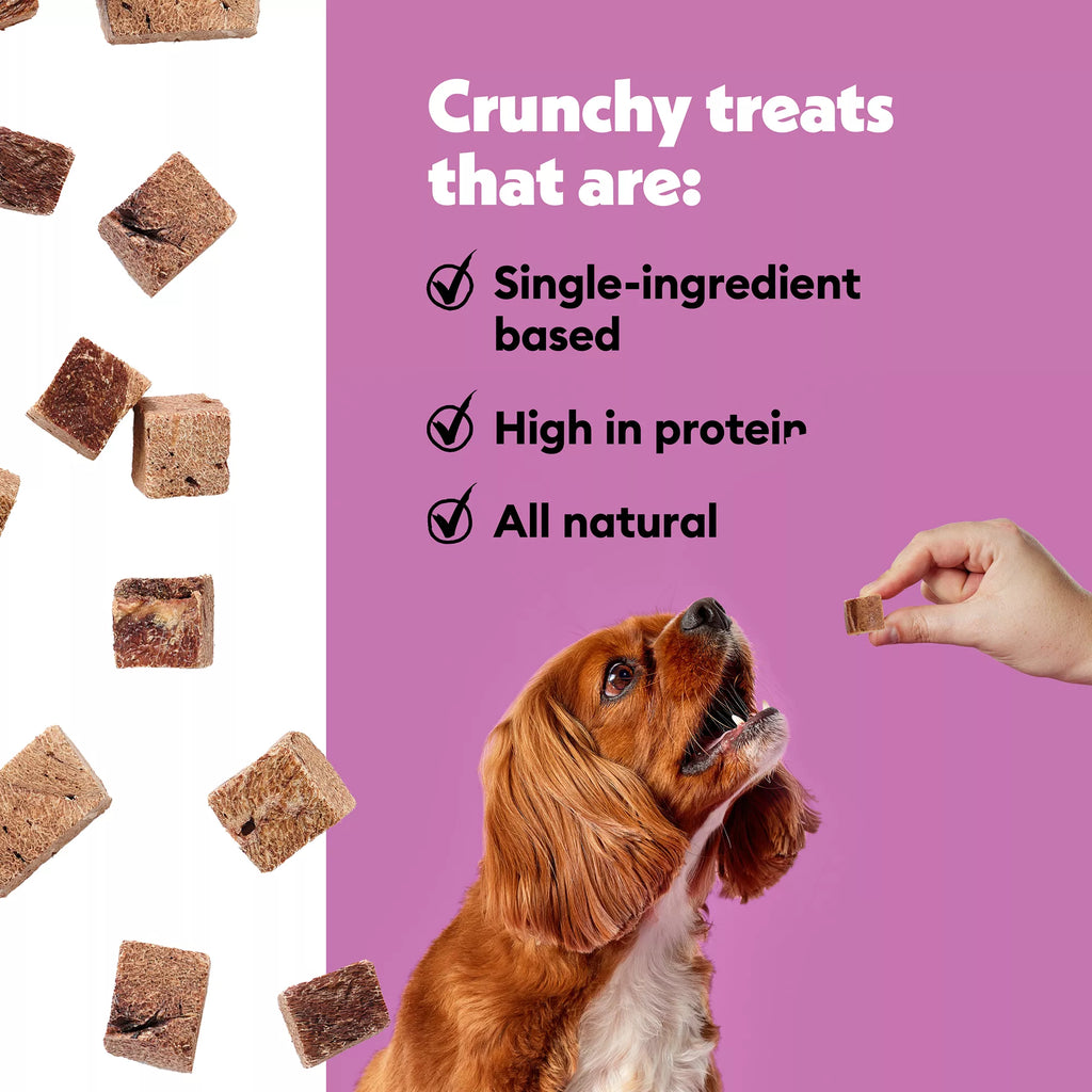 Wiggles & Wags Freeze Dried Pork Liver Dog Treats 5 OZ