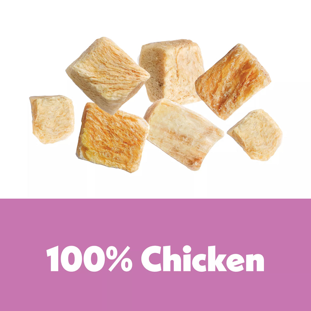 Wiggles & Wags Freeze Dried Chicken Crunchy Dog Treats
