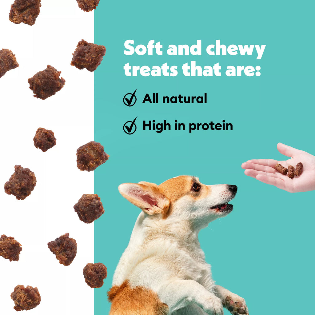 Wiggles & Wags Poppers Dog Treats 8 OZ