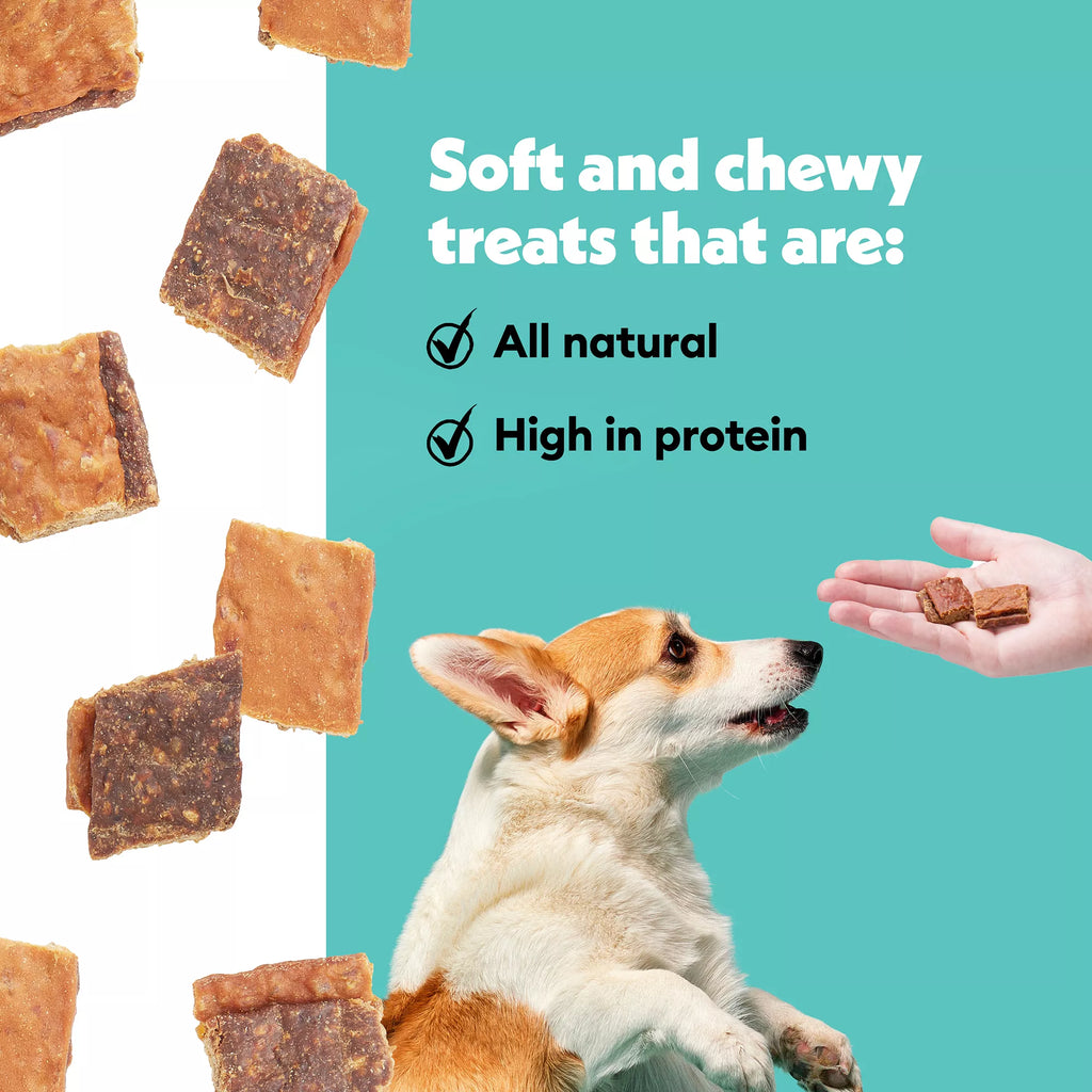Wiggles & Wags Chicken & Beef Meaty Layers Dog Treats 6 OZ