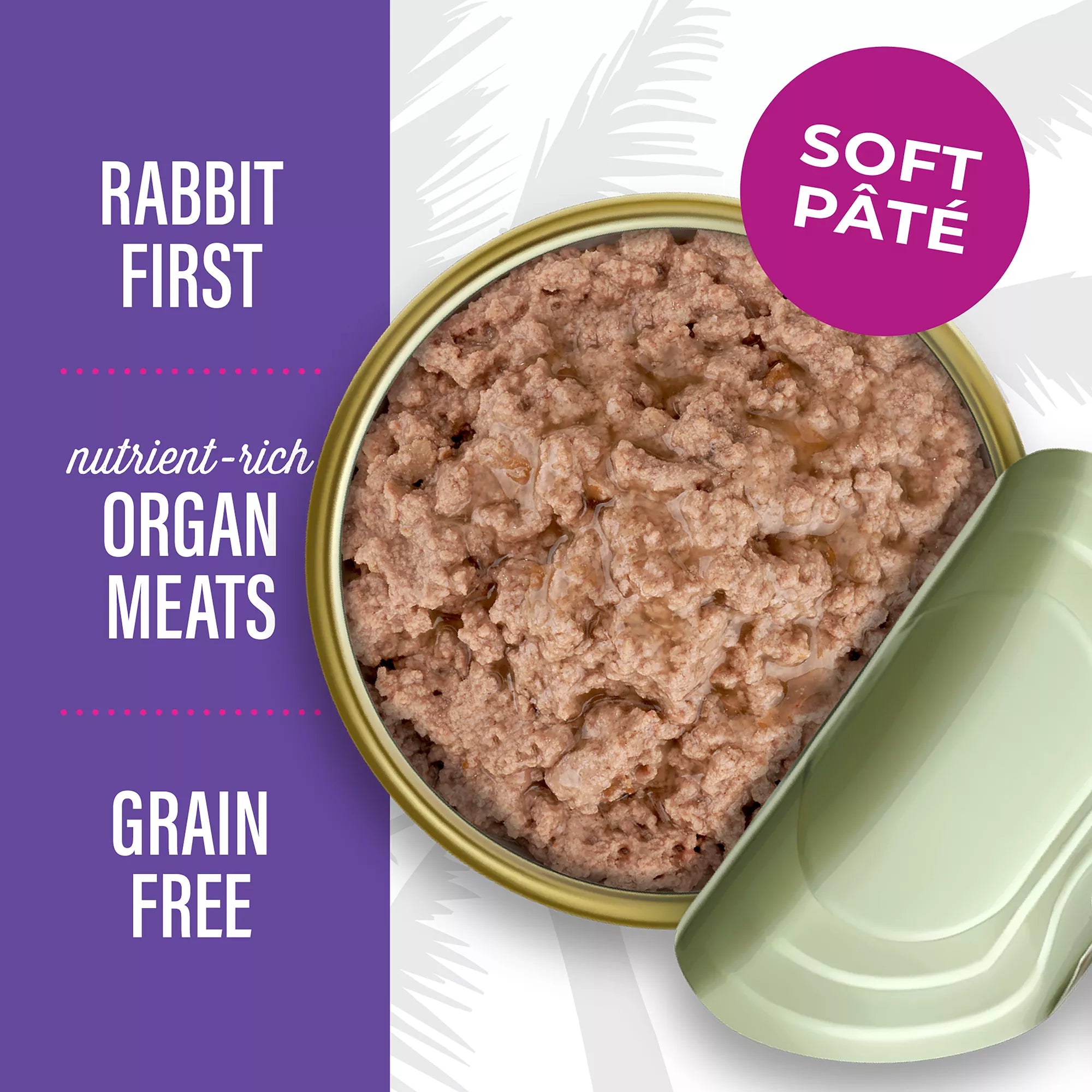 Tiki Cat After Dark Adult Cat Food - High Protein, Soft Pate, 3 Oz