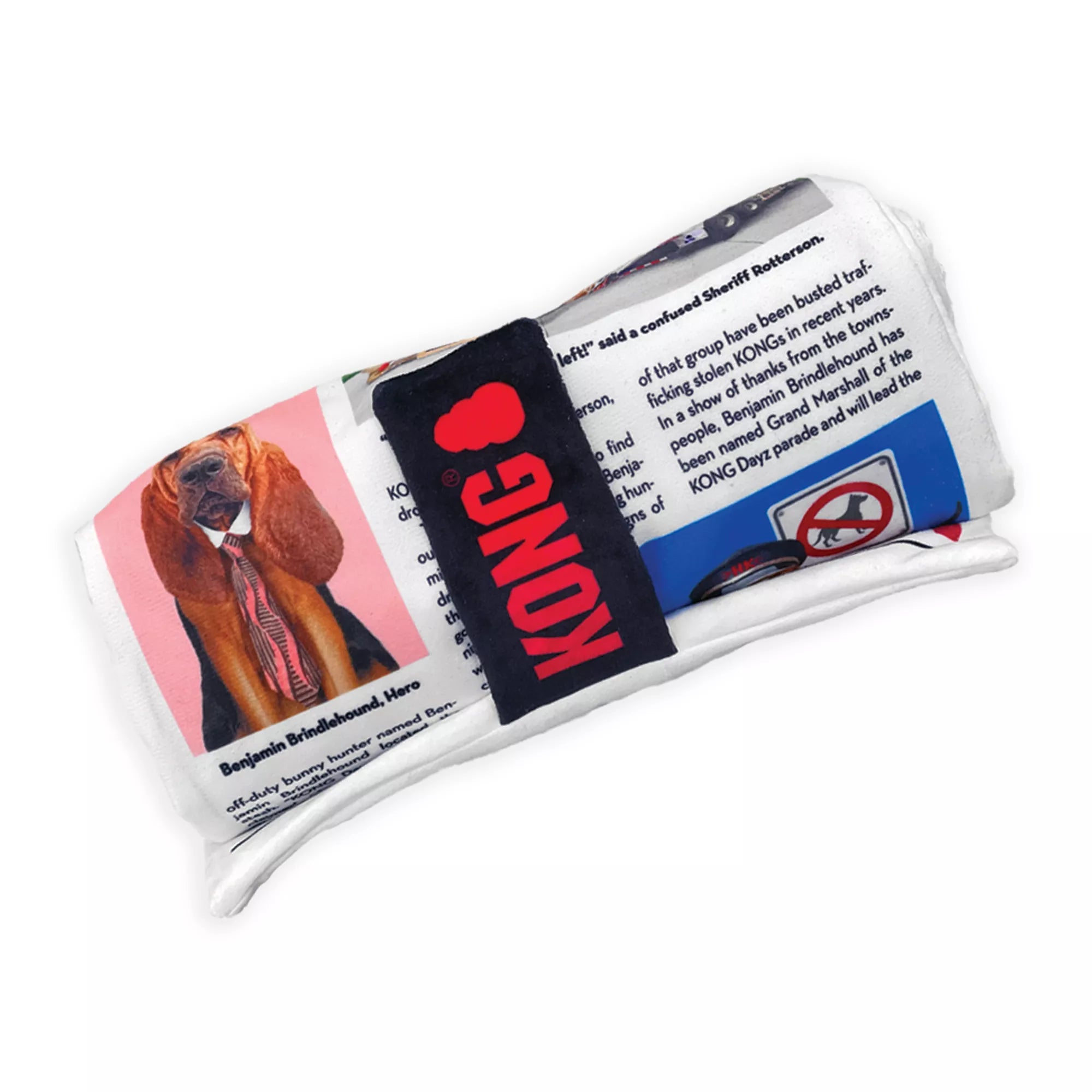KONG Daily Newspaper Roll XL 3 Feet Long with 6 Squeakers