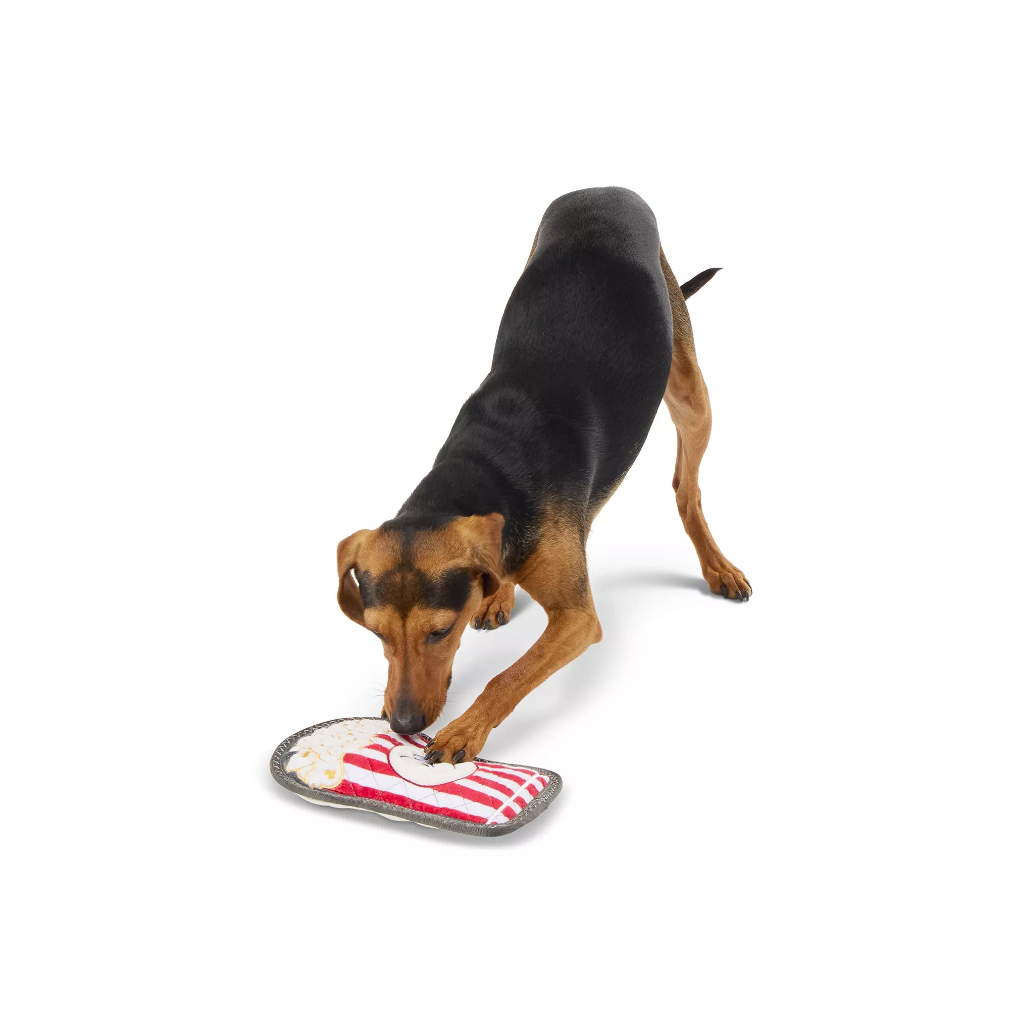 Joyhound Rip Roarin' Tough Popcorn Dog Toy