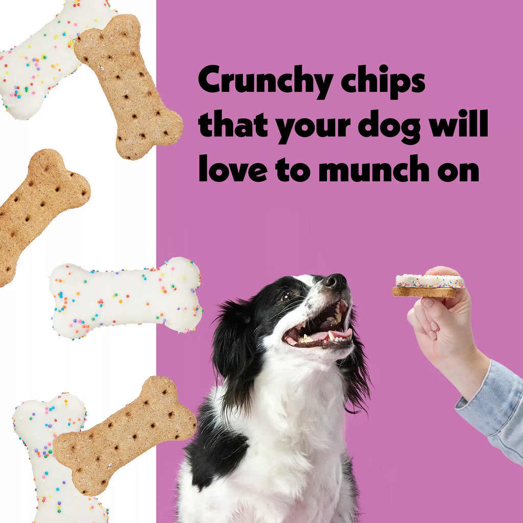 Wiggles & Wags Sprinkle Cookies Vanilla and Peanut Dog Treats 9.6 OZ