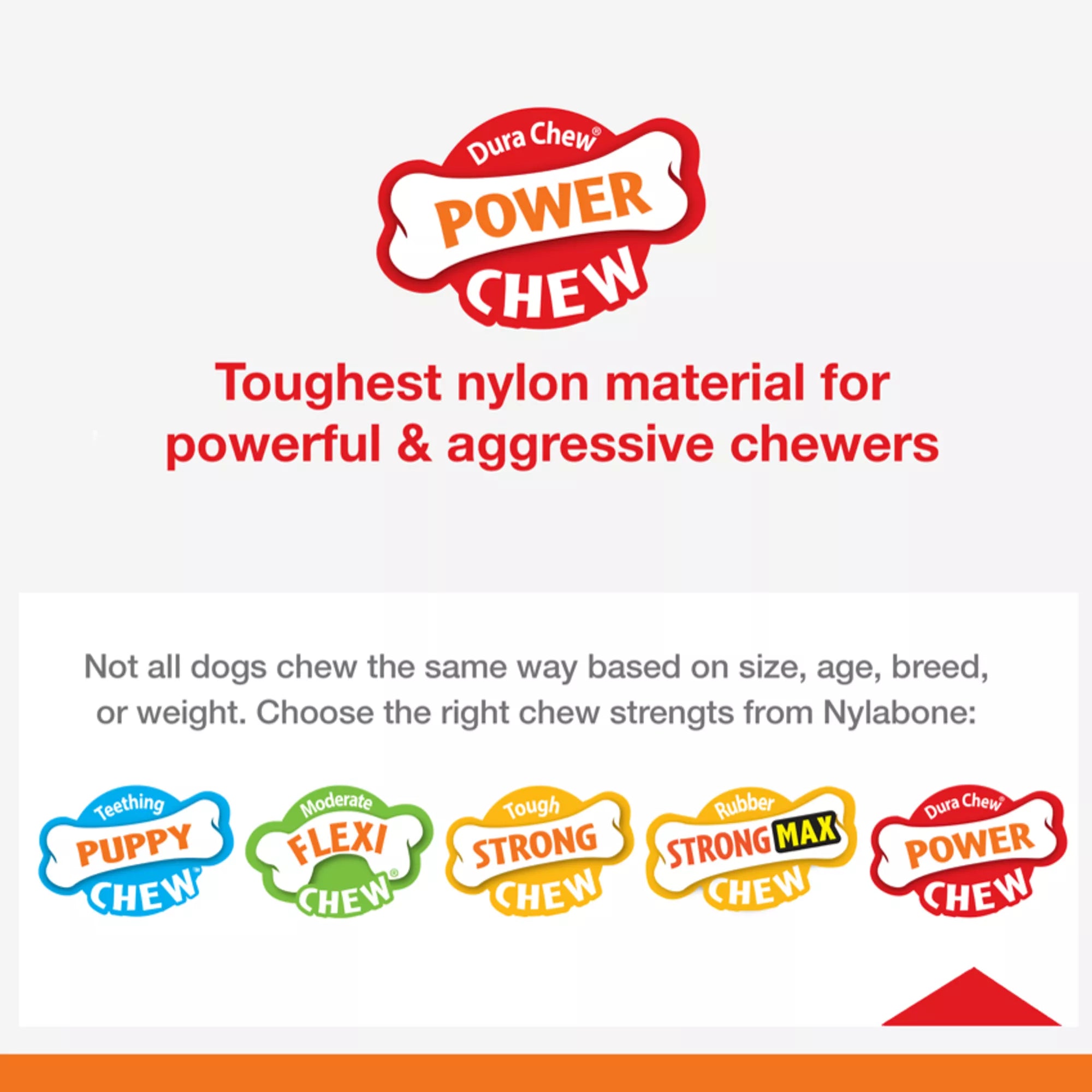 Nylabone Power Chew Toy Elk Bone Alternative
