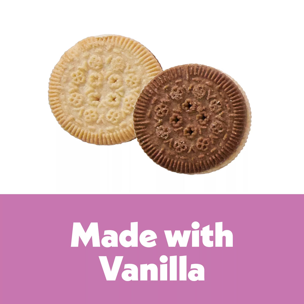 Wiggles & Wags Carob & Vanilla Sandwich Cookies Dog Treats 14.3 OZ