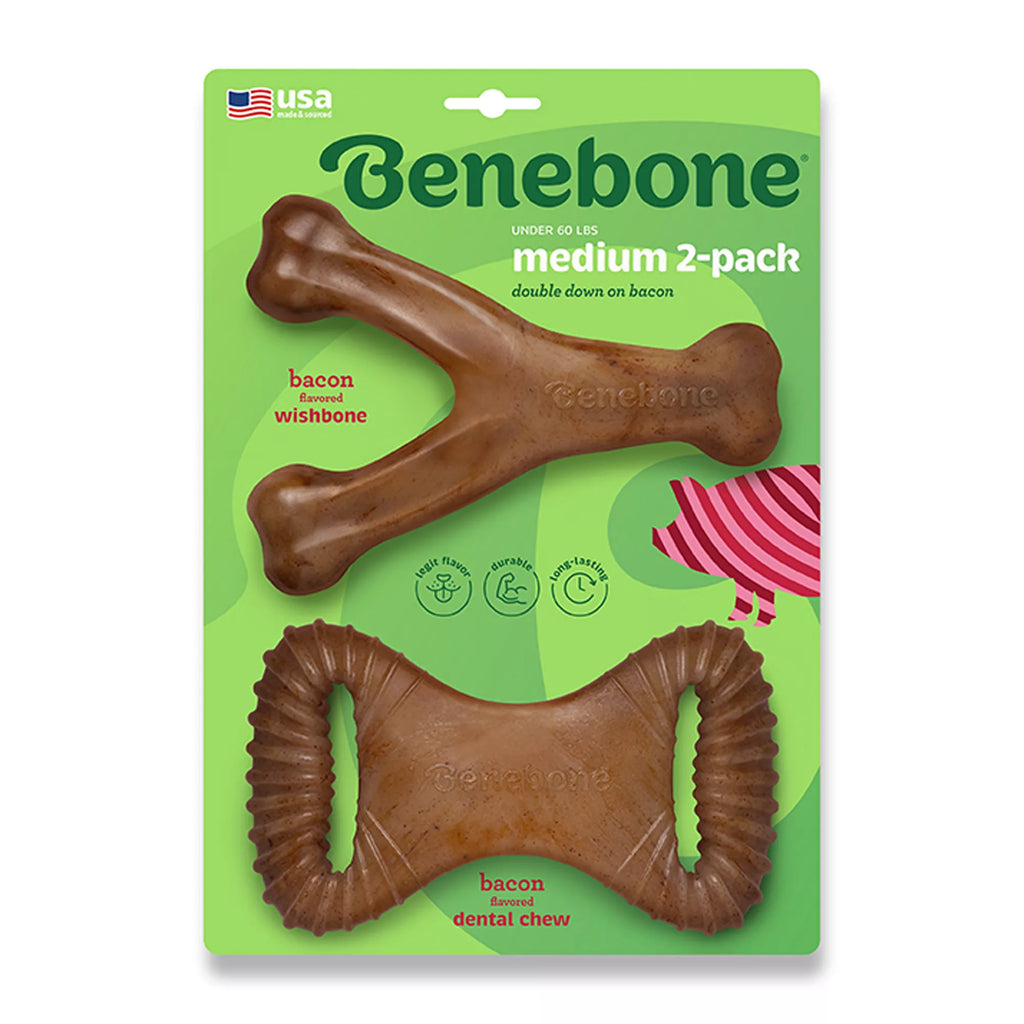 Benebone Wishbone Dental Chew 2 Pack