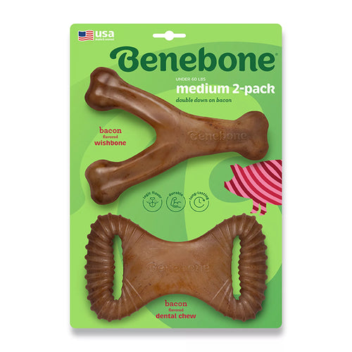 Benebone Wishbone Dental Chew 2 Pack