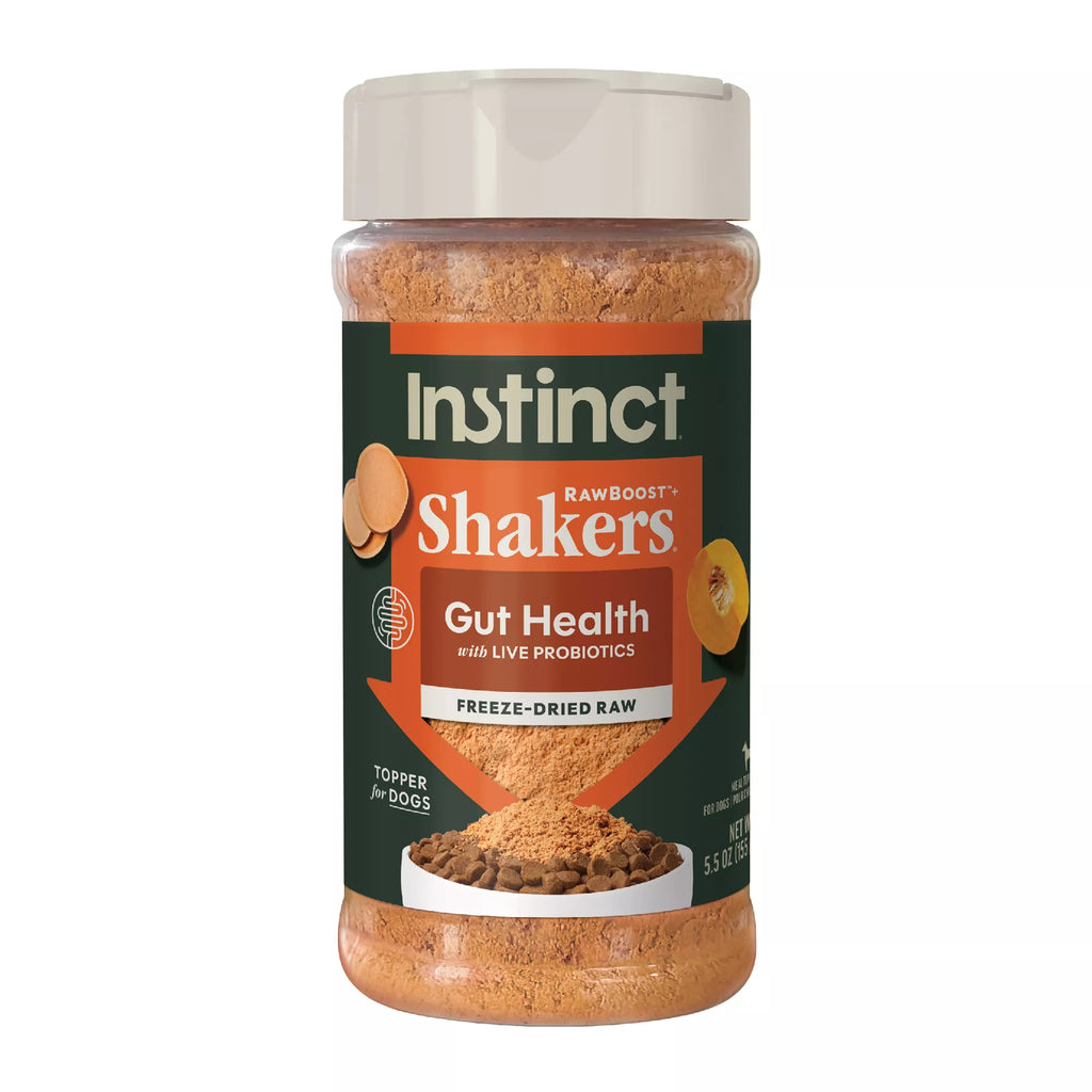 Instinct RawBoost Shakers Dog Food Topper - Freeze Dried Raw, Grain-Free Pet Food, 5.5 OZ
