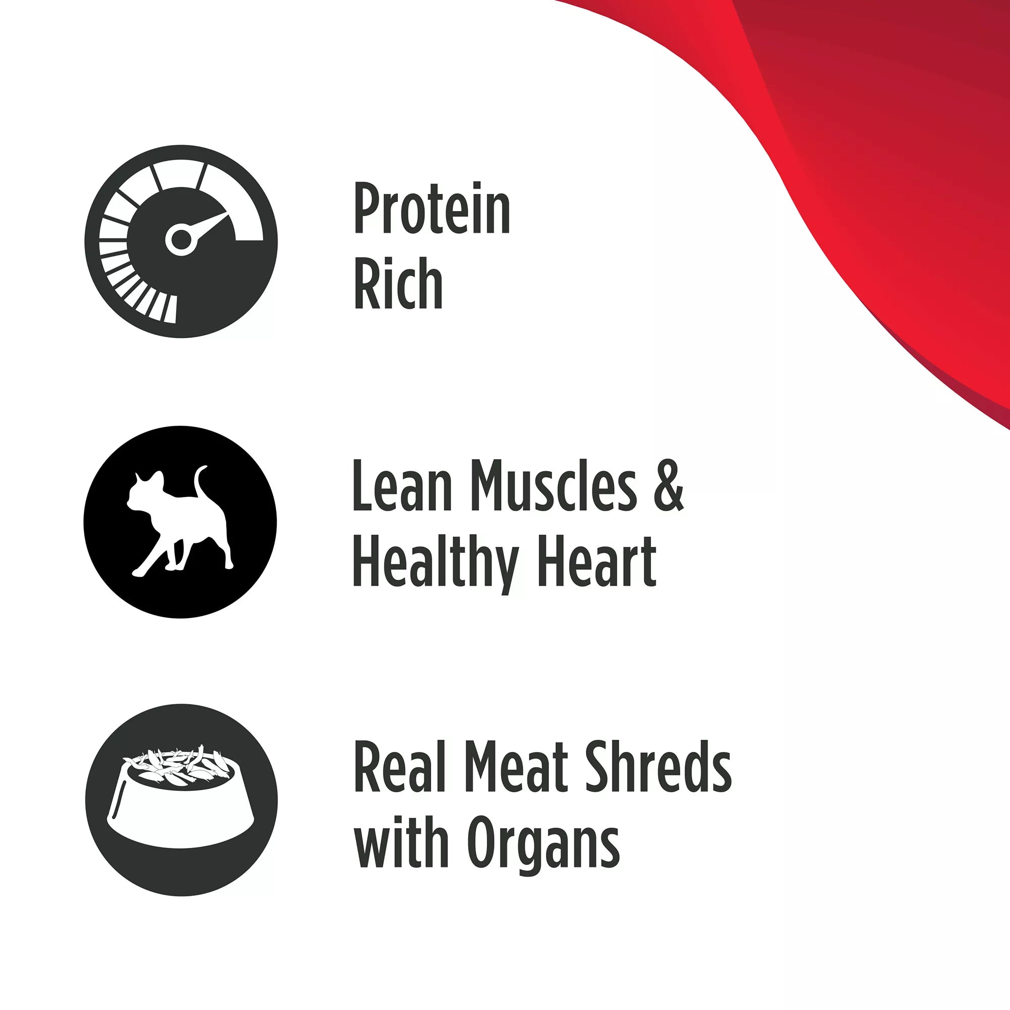 Nulo Real Shreds with Organ Meat All Life Stages Cat Wet Food - Grain-Free Pet Food, In Broth, 2.8 Oz