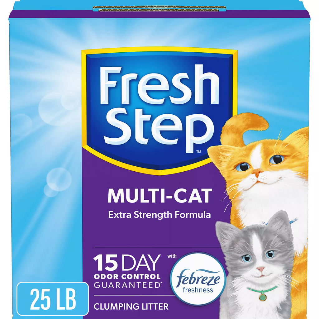 Fresh Step Multi Cat Scented 25 lb