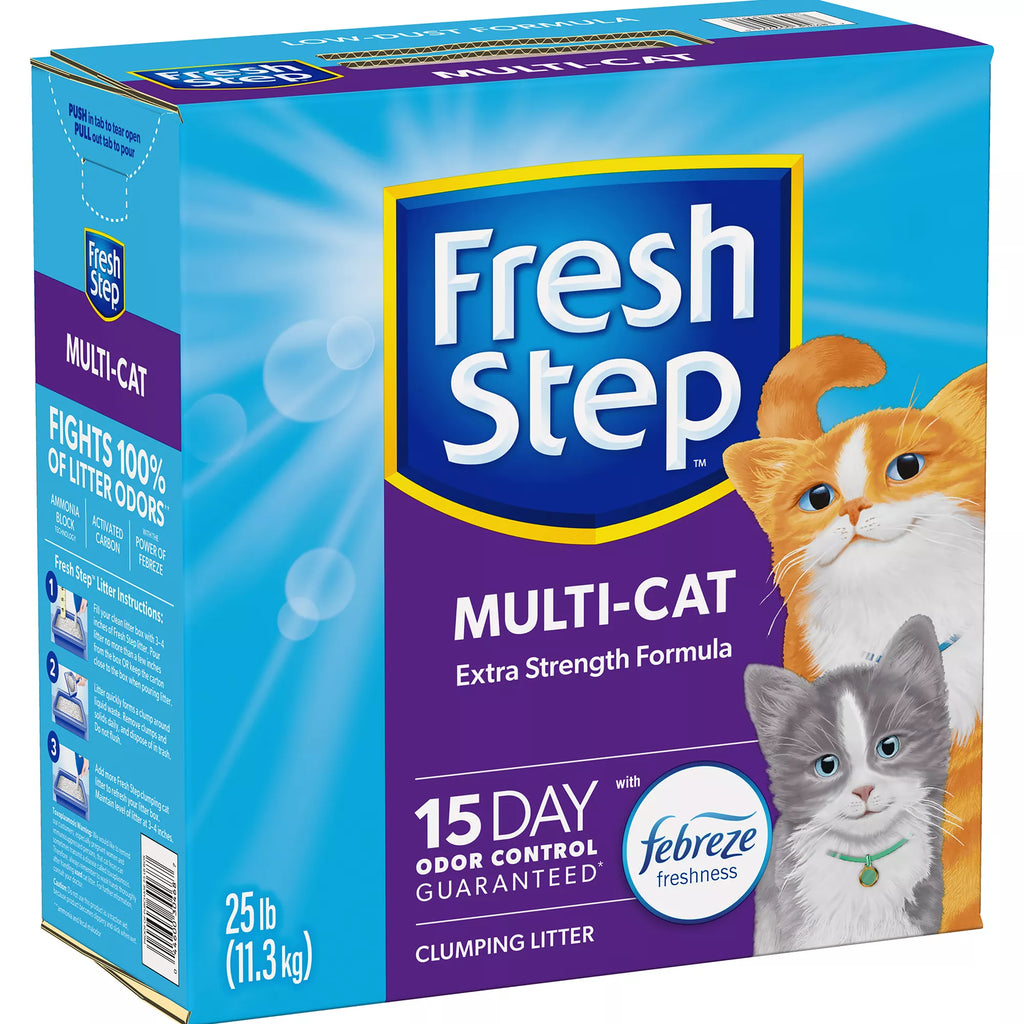 Fresh Step Multi Cat Scented 25 lb