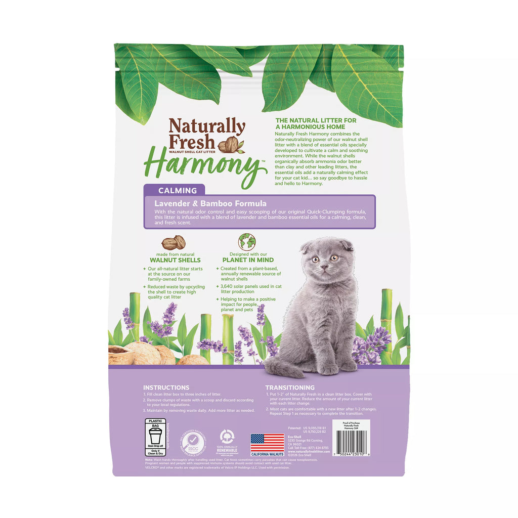 Natural Pet Foodly Fresh Lavender & Bamboo Cat Litter - Scented, 26 lb