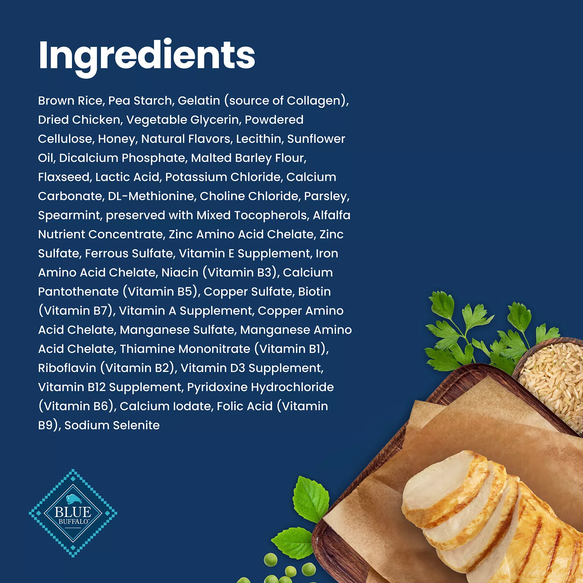 Blue Buffalo Medium Dental Chews - Chicken & Spearmint