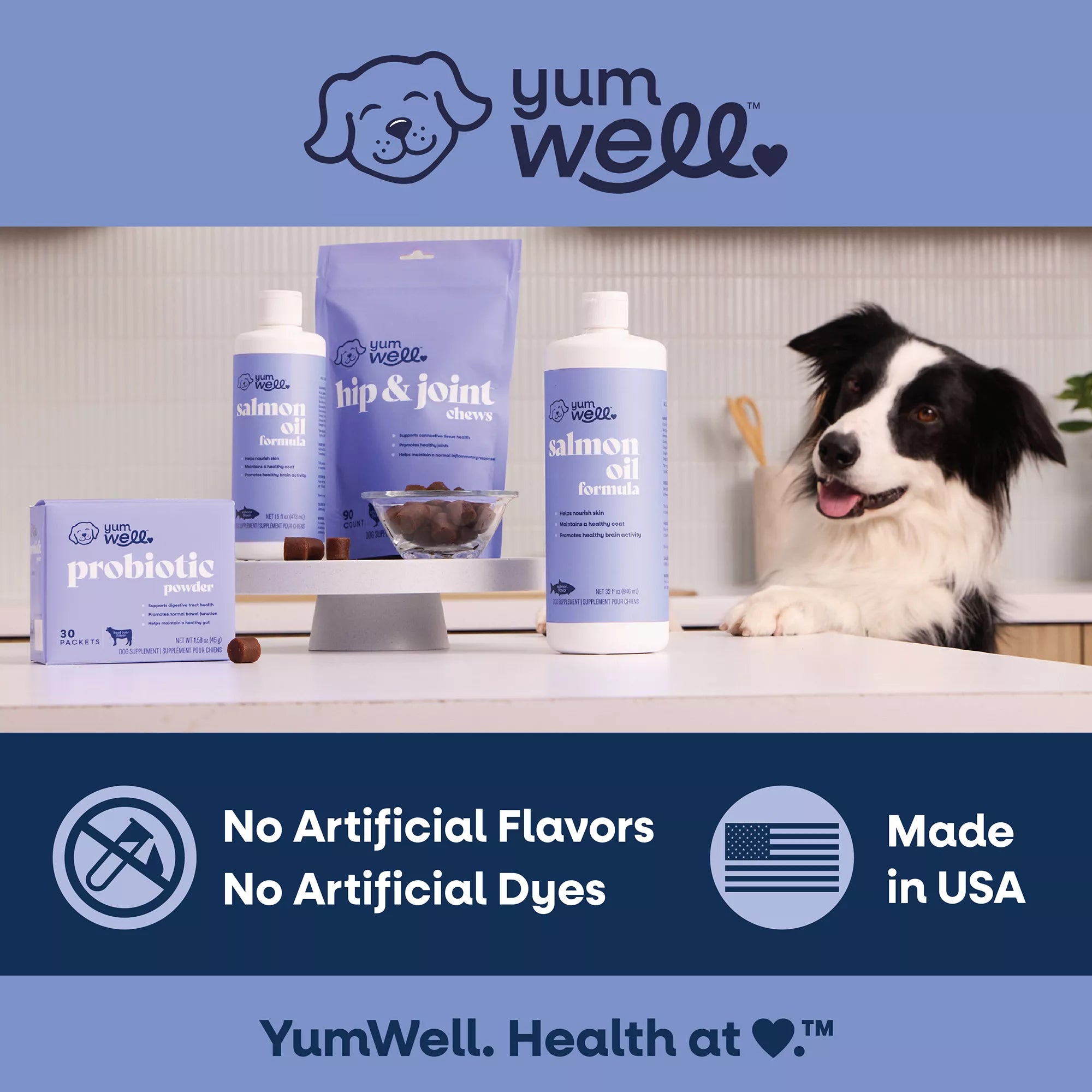 YumWell Dog Stool Eating Deterrent Chews