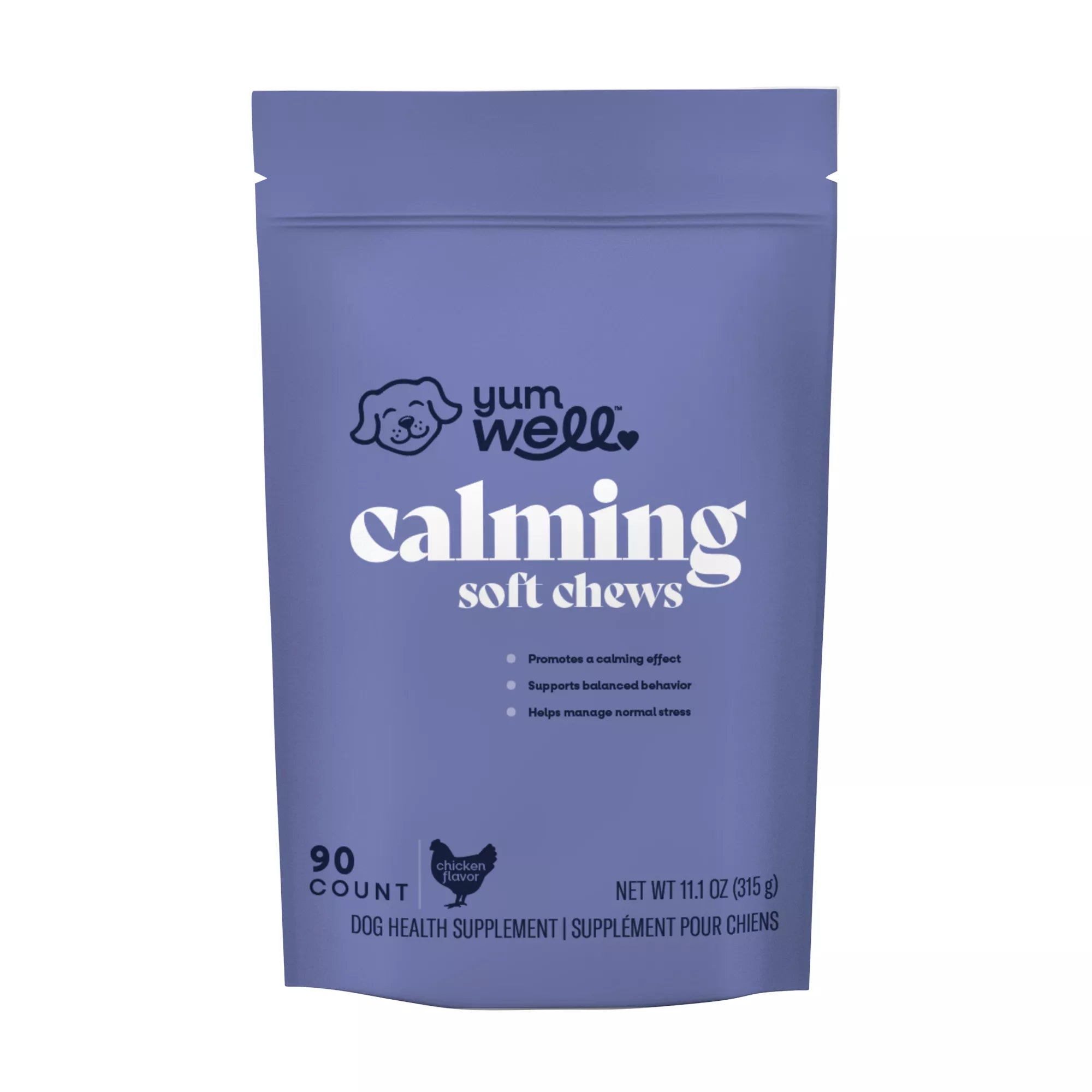 YumWellDog Calming Soft Chews