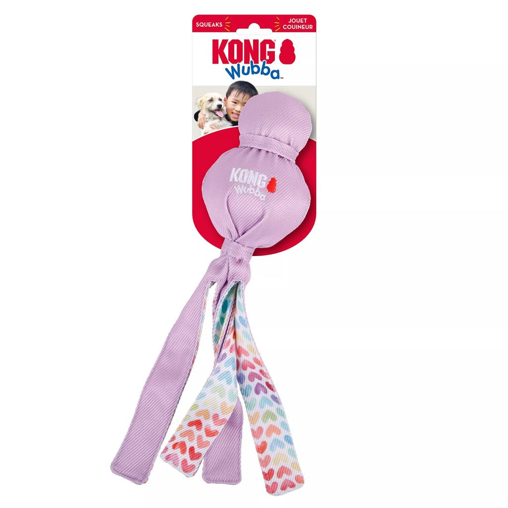 KONG Valentine's Day Wubba Dog Toy
